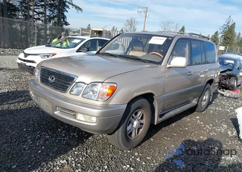 2000 Lexus Lx 470 from USA, damaged, VIN JT6HT00W0Y0091143